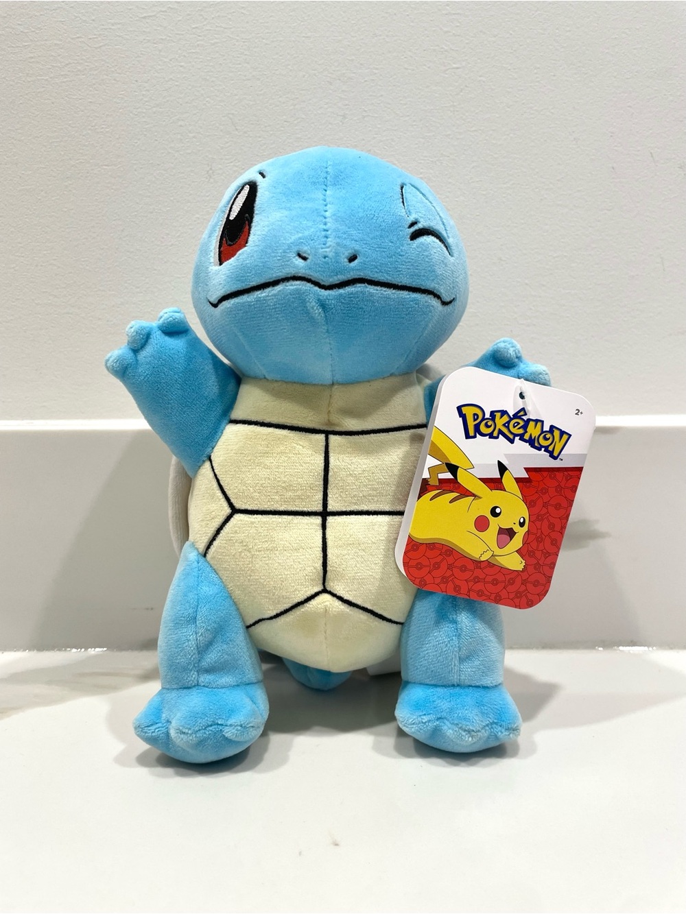 NEW Pokemon 8” Winking Squirtle Plush Toy